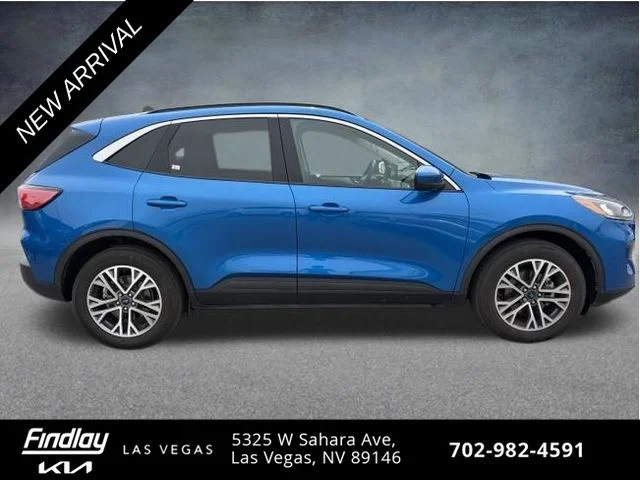 Used 2020 Blue Ford SEL image 4