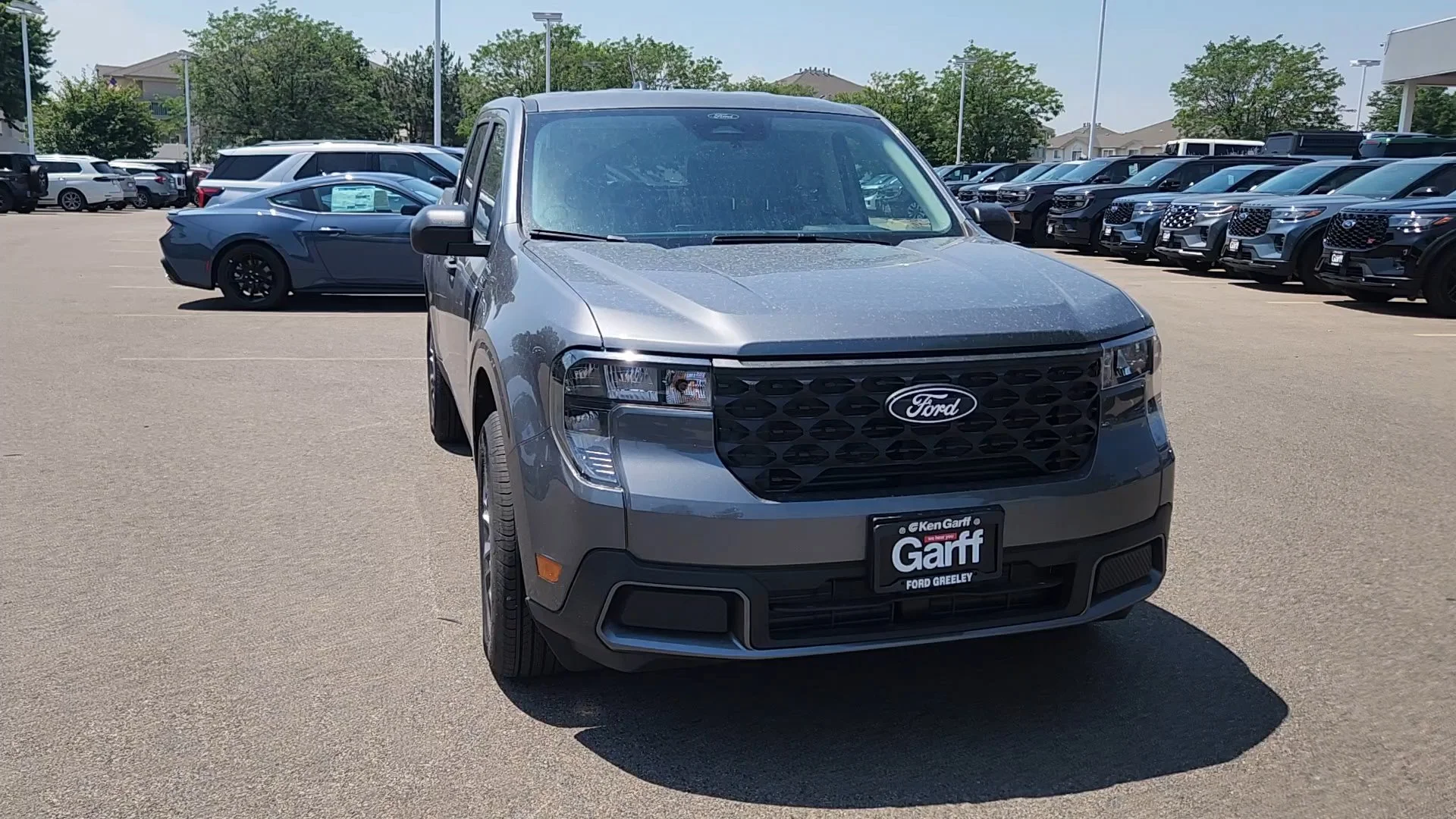 New 2026 Carbonized Gray Metallic Ford XLT image 15