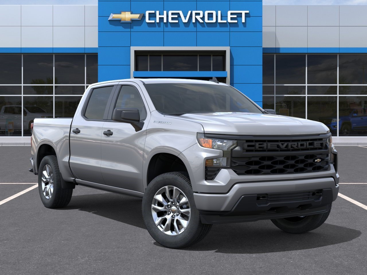 New 2026 Sterling Gray Metallic Chevrolet Custom image 7