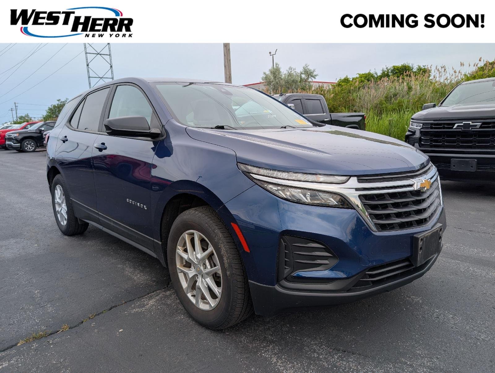 Used 2023 Blue Glow Metallic Chevrolet LS image 1