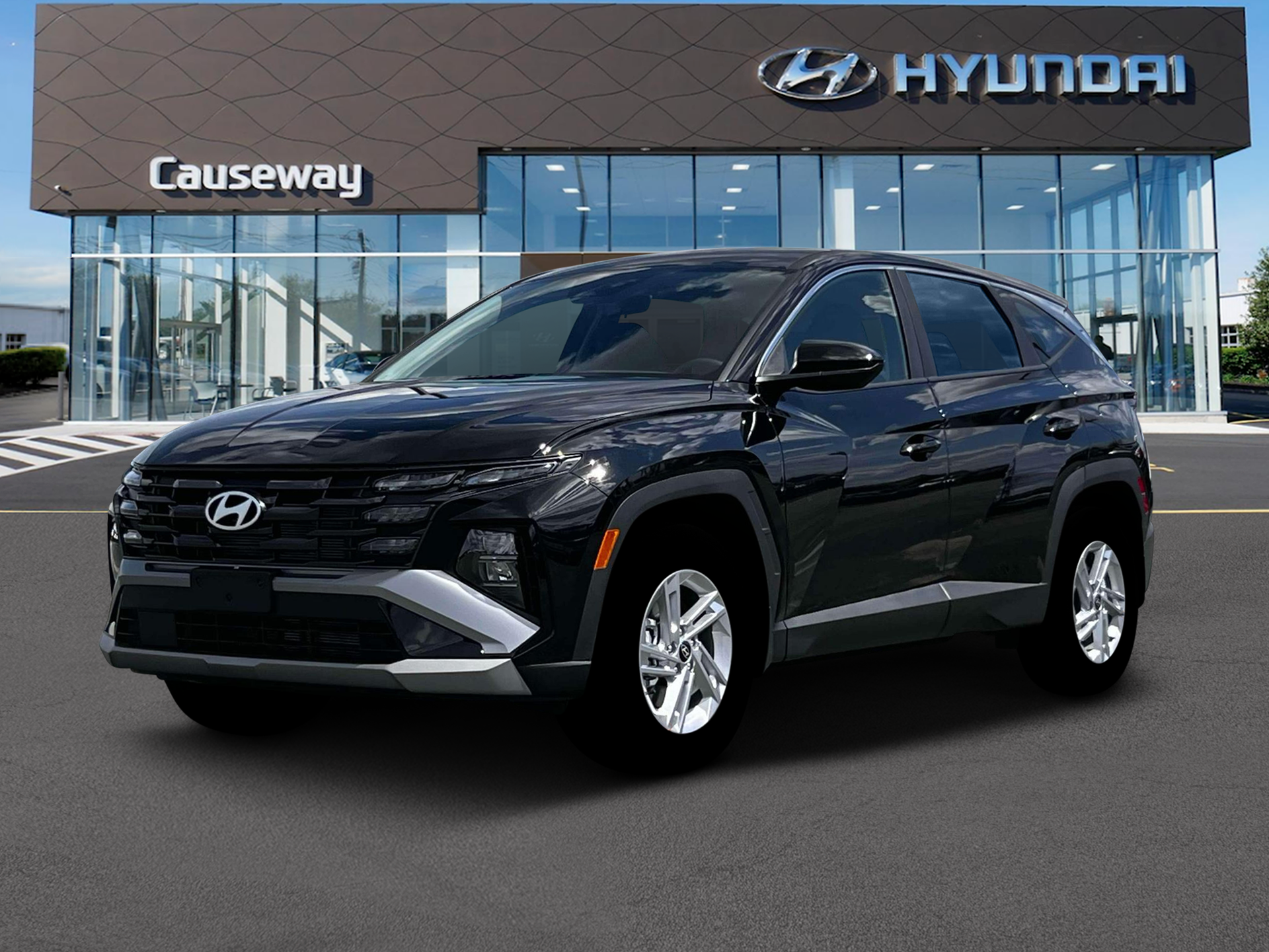 New 2026 Black Hyundai SE AWD image 1