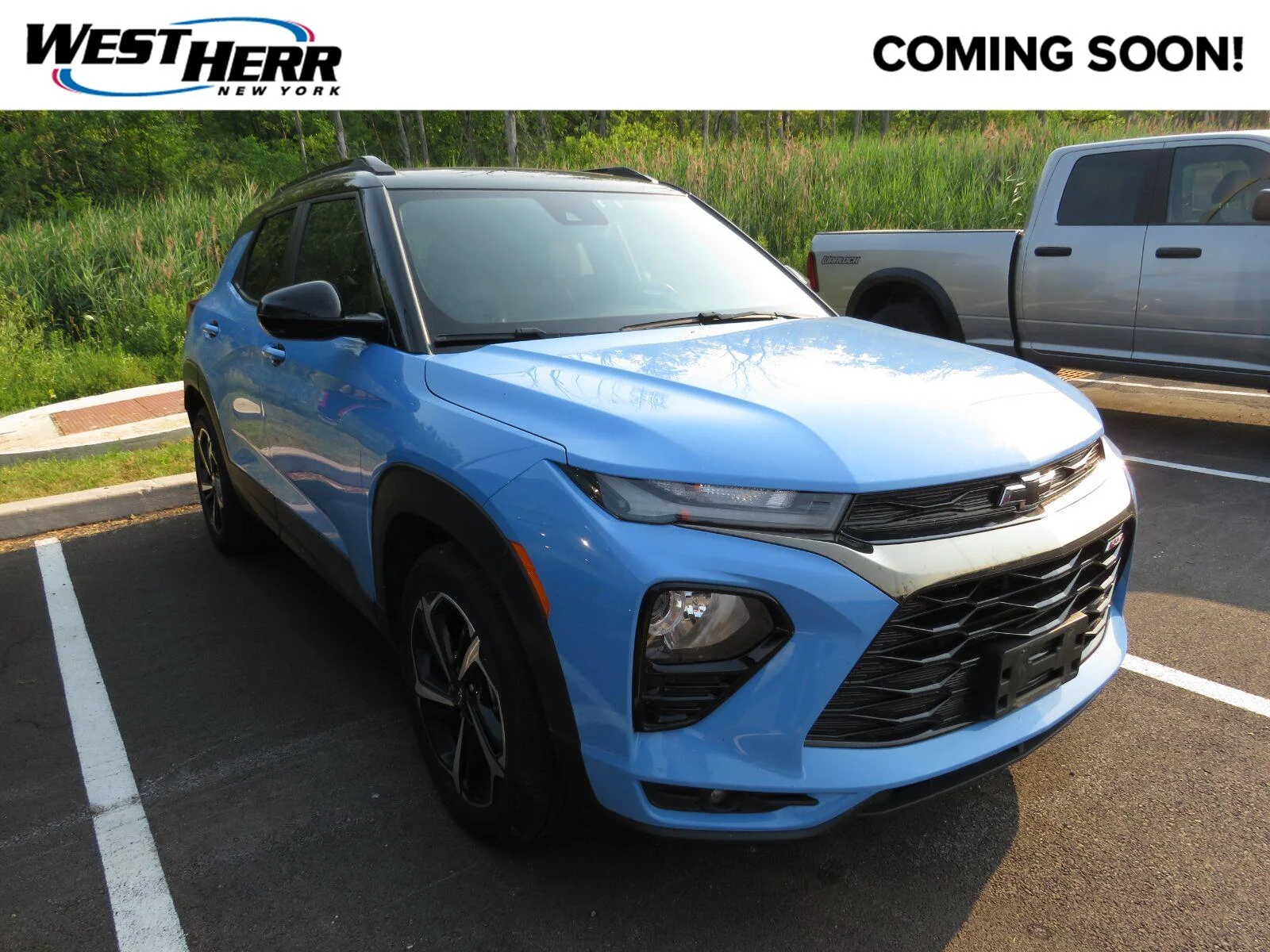 Used 2023 Fountain Blue Chevrolet RS image 1