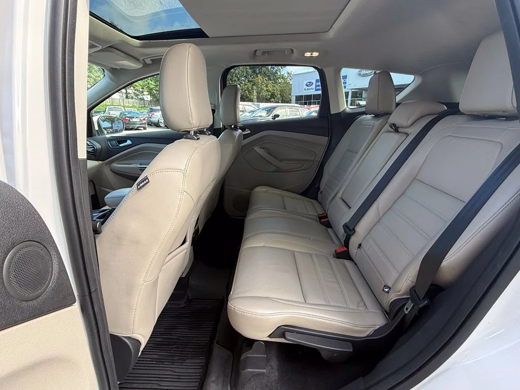 Certified Used 2019 White Platinum Clearcoat Metallic Ford Titanium image 22