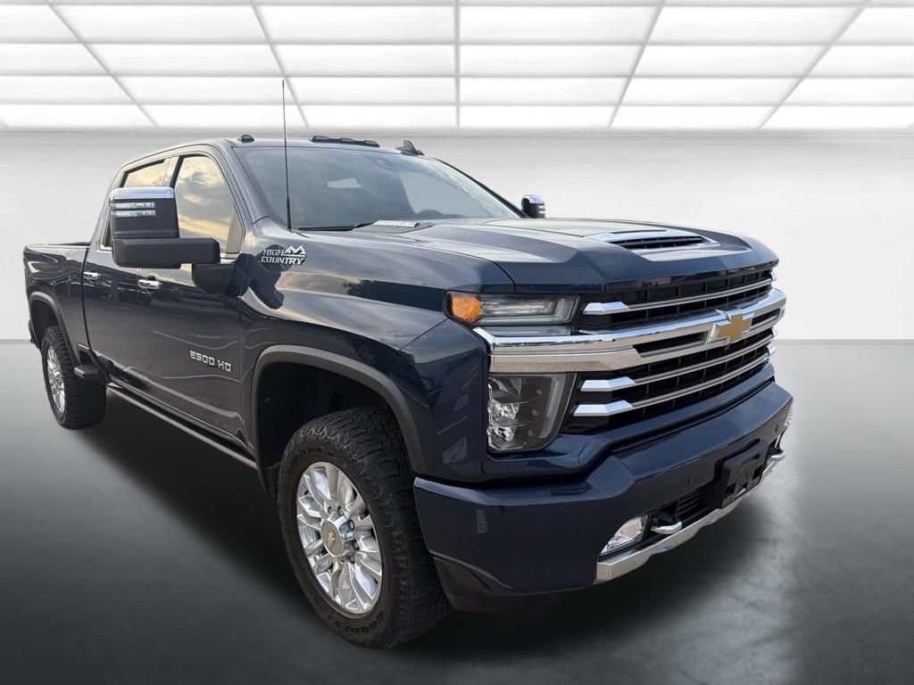 Used 2021 NORTHSKY BLUE METALLIC Chevrolet High Country image 1