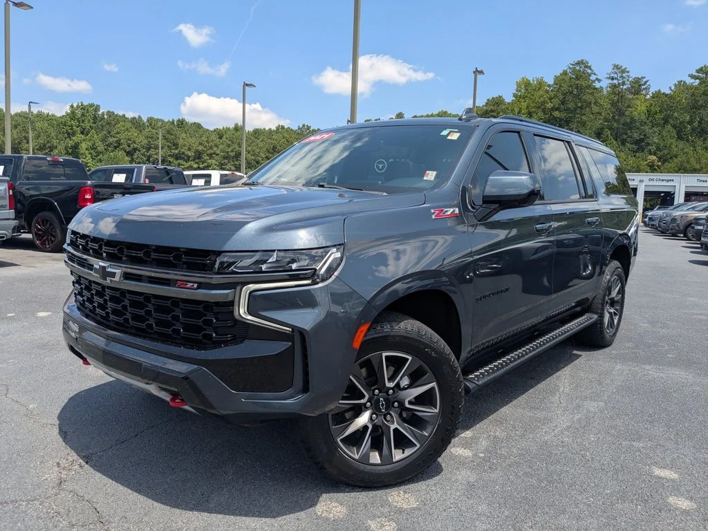 Used 2021 Shadow Gray Metallic Chevrolet Z71 image 1