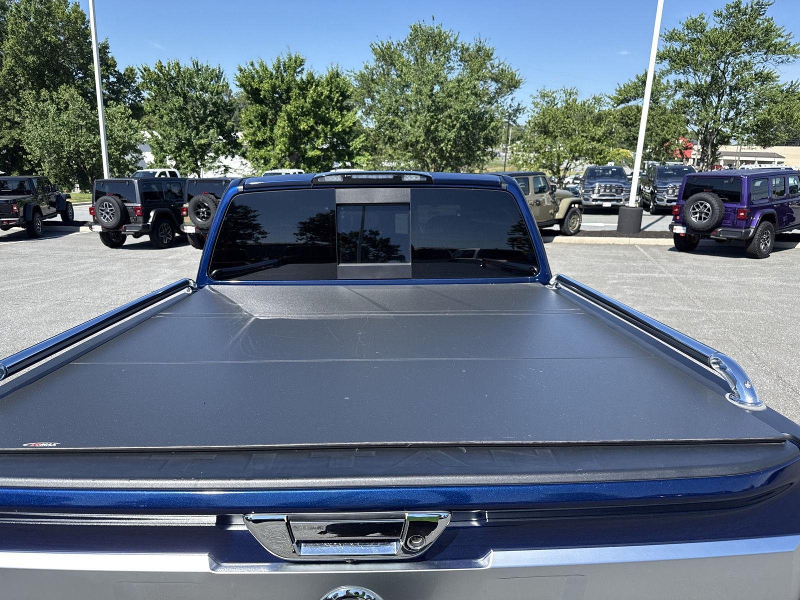 Used 2021 Deep Blue Pearl Metallic Nissan Platinum Reserve image 13