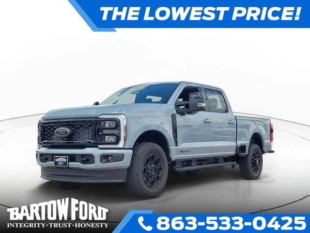 New 2026 Gray Metallic Ford Lariat image 1
