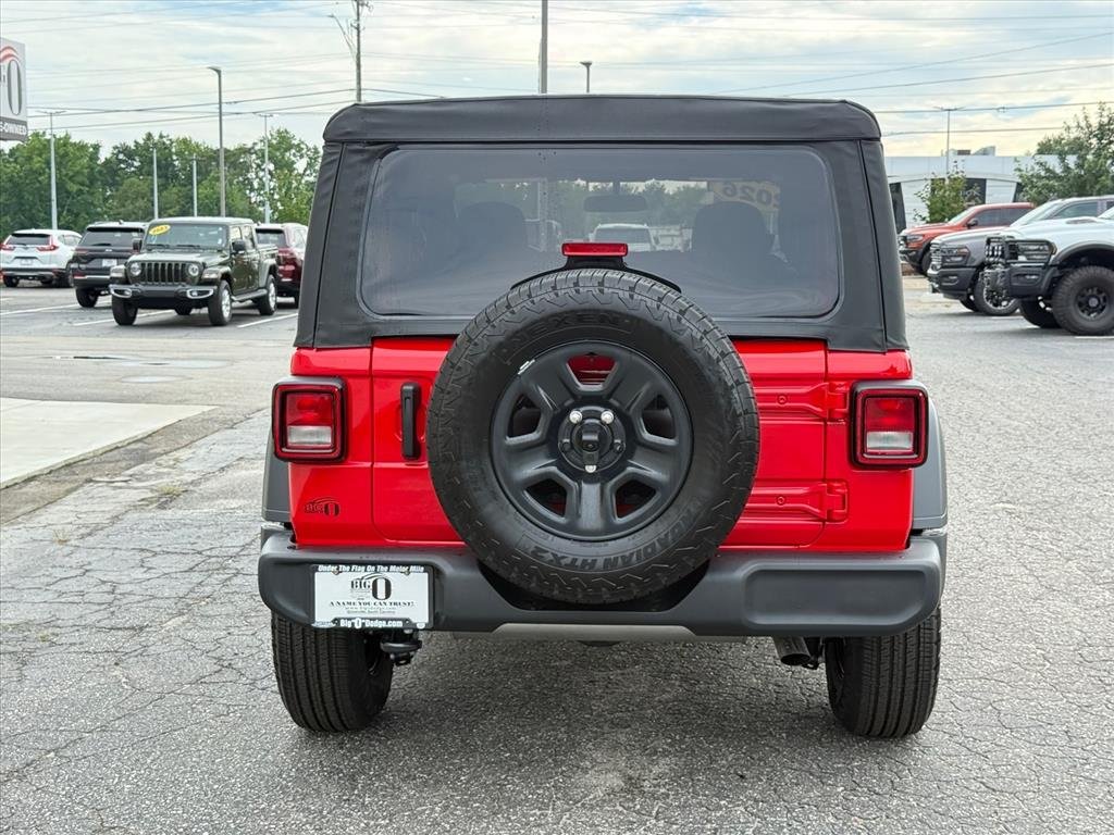 Certified Used 2026 Firecracker Red Clear Coat Jeep Sport image 4