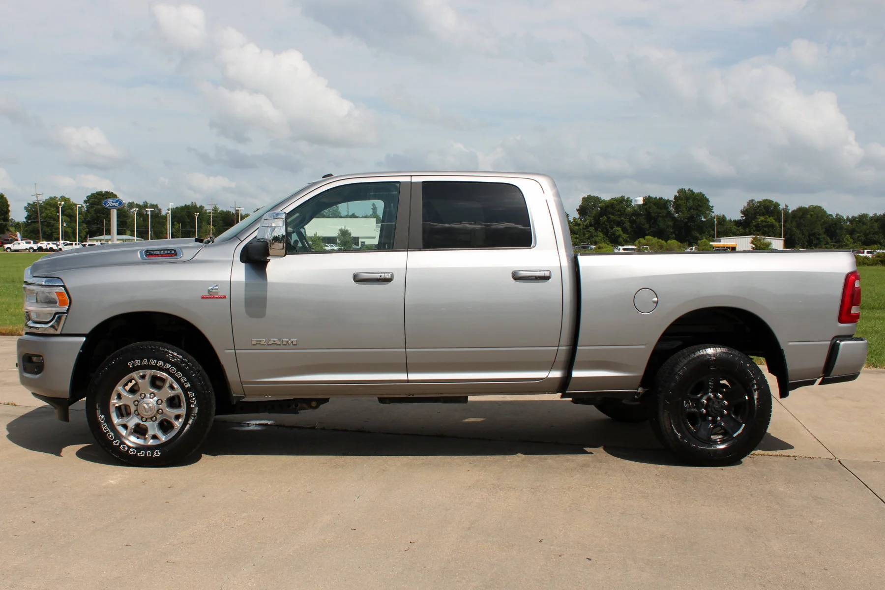 Used 2024 Billet Silver Metallic Clearcoat Ram Laramie 4x4 Crew Cab 6