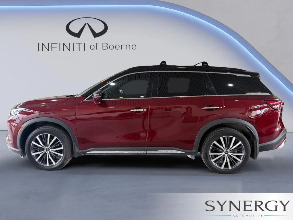 Used 2022 Deep Bordeaux/Black Obsidian INFINITI AUTOGRAPH image 8