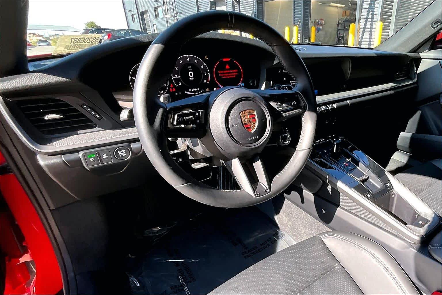 Used 2025 Guards Red Porsche Carrera image 14