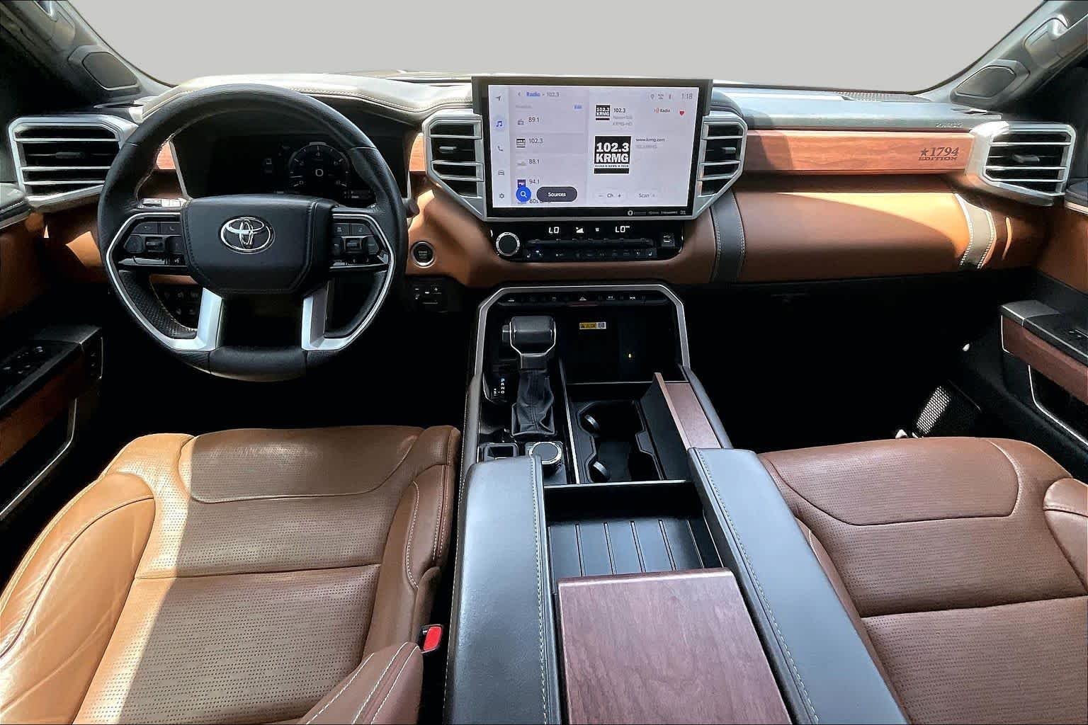 Used 2023 Magnetic Gray Metallic Toyota 1794 Edition image 15