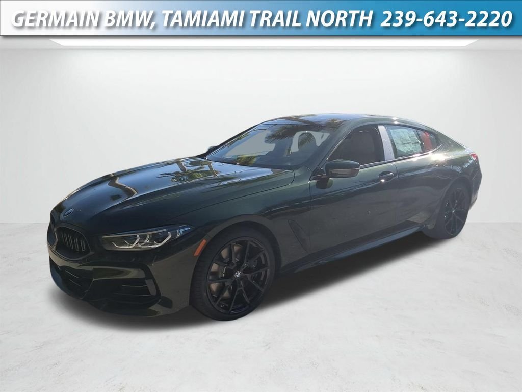 New 2026 San Remo Green Metallic BMW 840i xDrive Gran Coupe image 1
