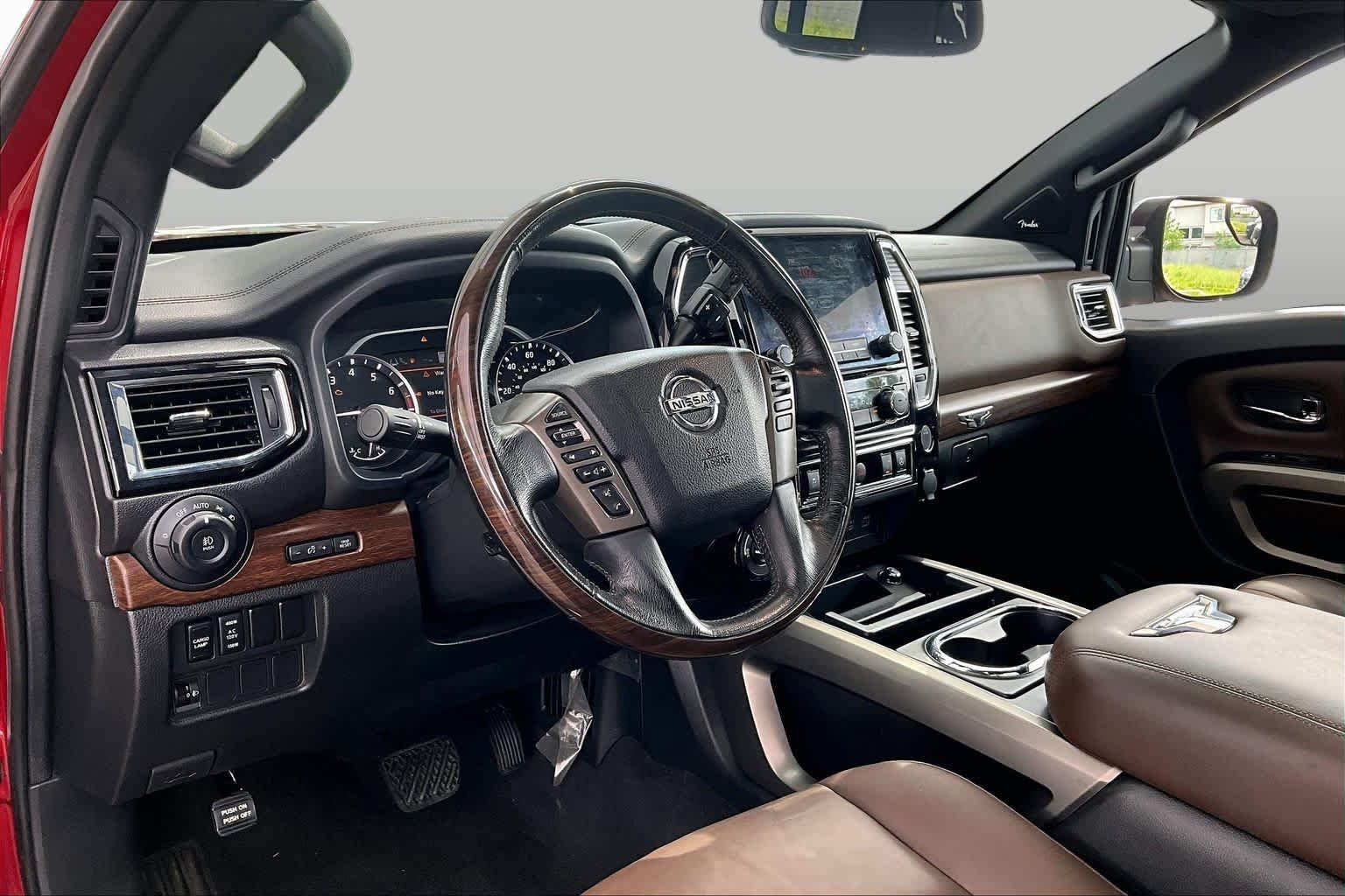 Used 2021 Cardinal Red Metallic Nissan Platinum Reserve image 18
