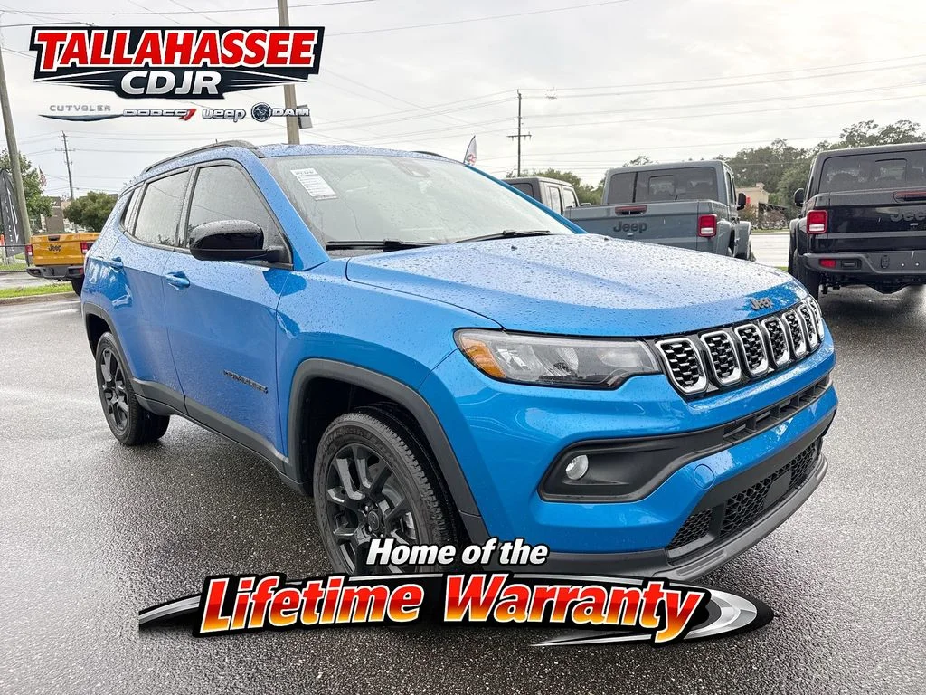 New 2026 Hydro Blue Pearl-Coat Exterior Paint Jeep Latitude image 1