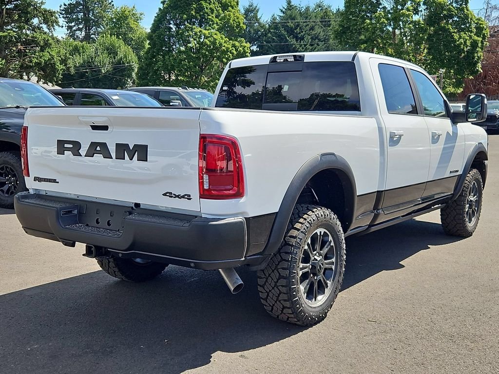 New 2026 Bright White Clear-Coat Exterior Paint RAM Rebel image 7