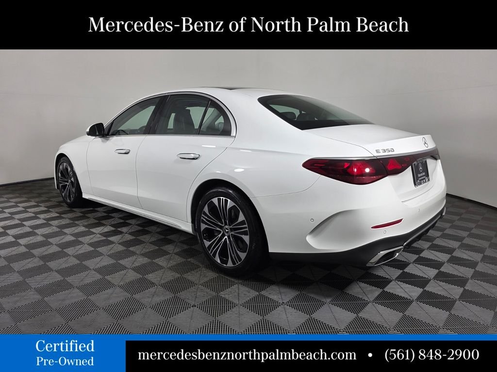 Certified Used 2025 White Mercedes-Benz E 350 image 4