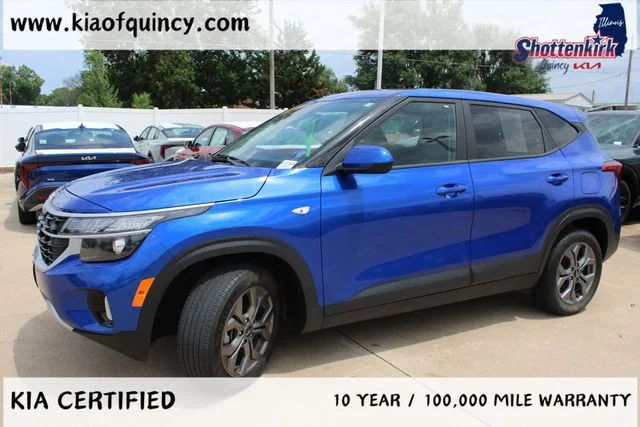 Used 2024 Blue Kia LX image 2