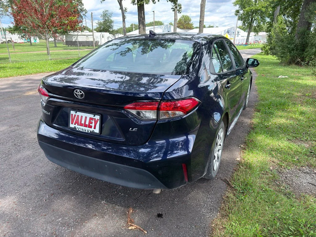 Used 2024 Blue Toyota LE image 12