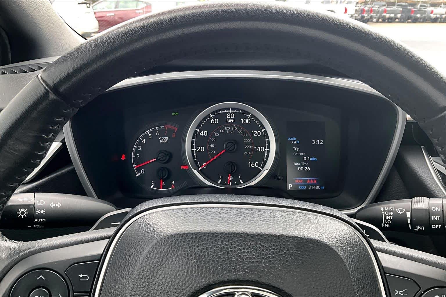Certified Used 2022 Galactic Aqua Mica Toyota SE image 25