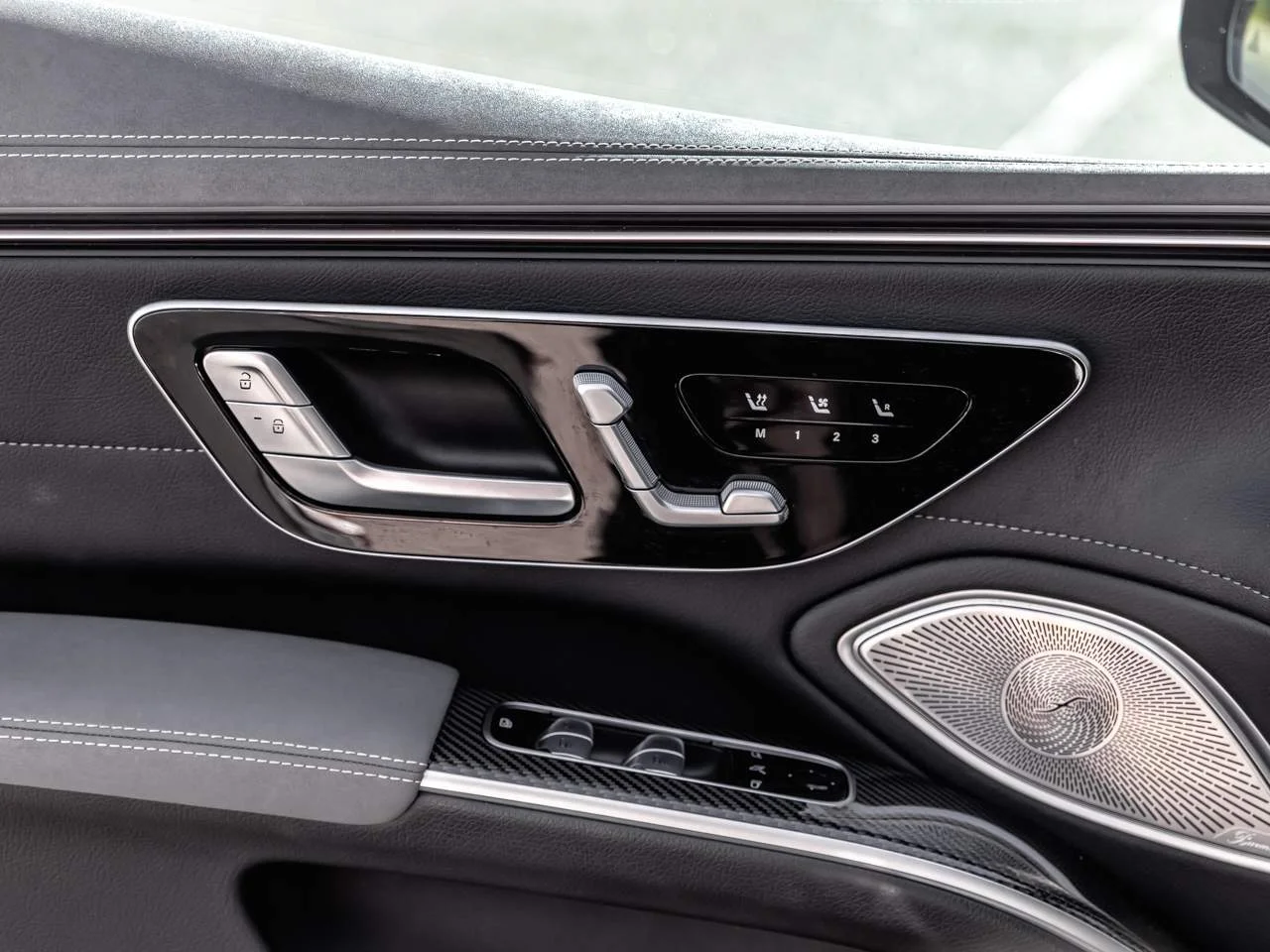 Used 2022 Obsidian Black Metallic Mercedes-Benz AMG® EQS image 14