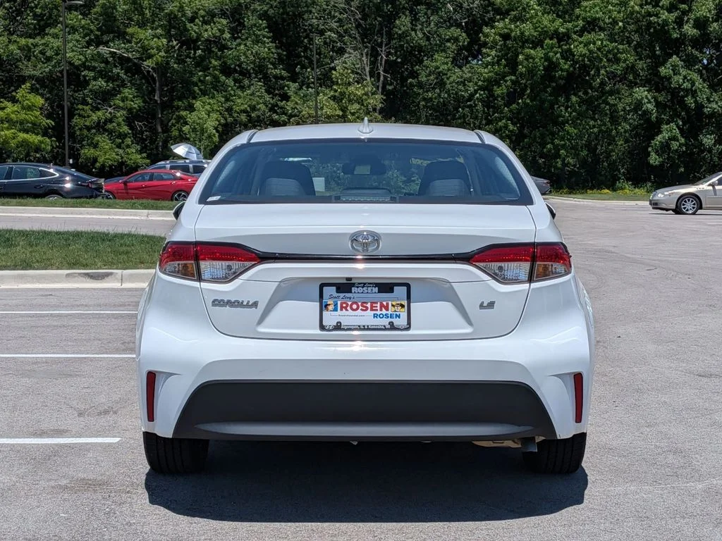 Used 2023 White Toyota LE image 6