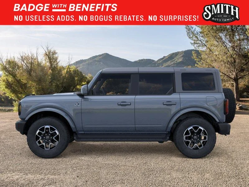 New 2025 Azure Gray Metallic Tri-Coat Ford Outer Banks® image 4