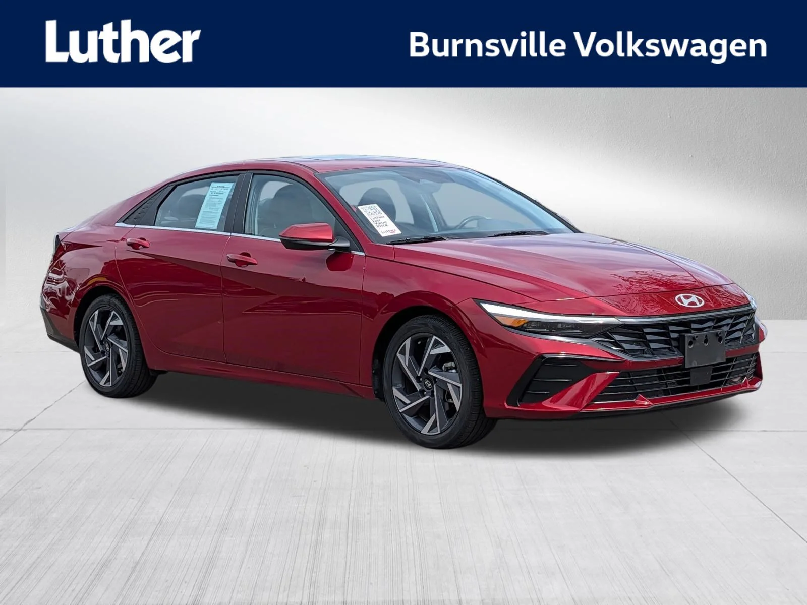 Used 2025 Ultimate Red Hyundai Limited image 1