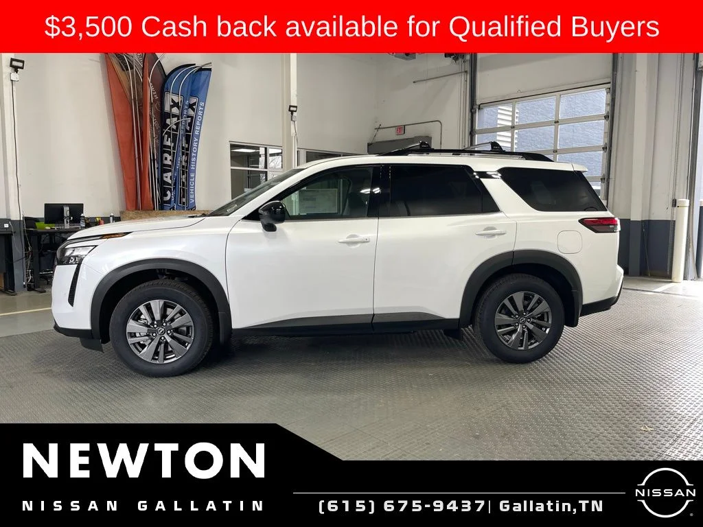 New 2026 Everest White Pearl Tricoat Nissan SV image 6