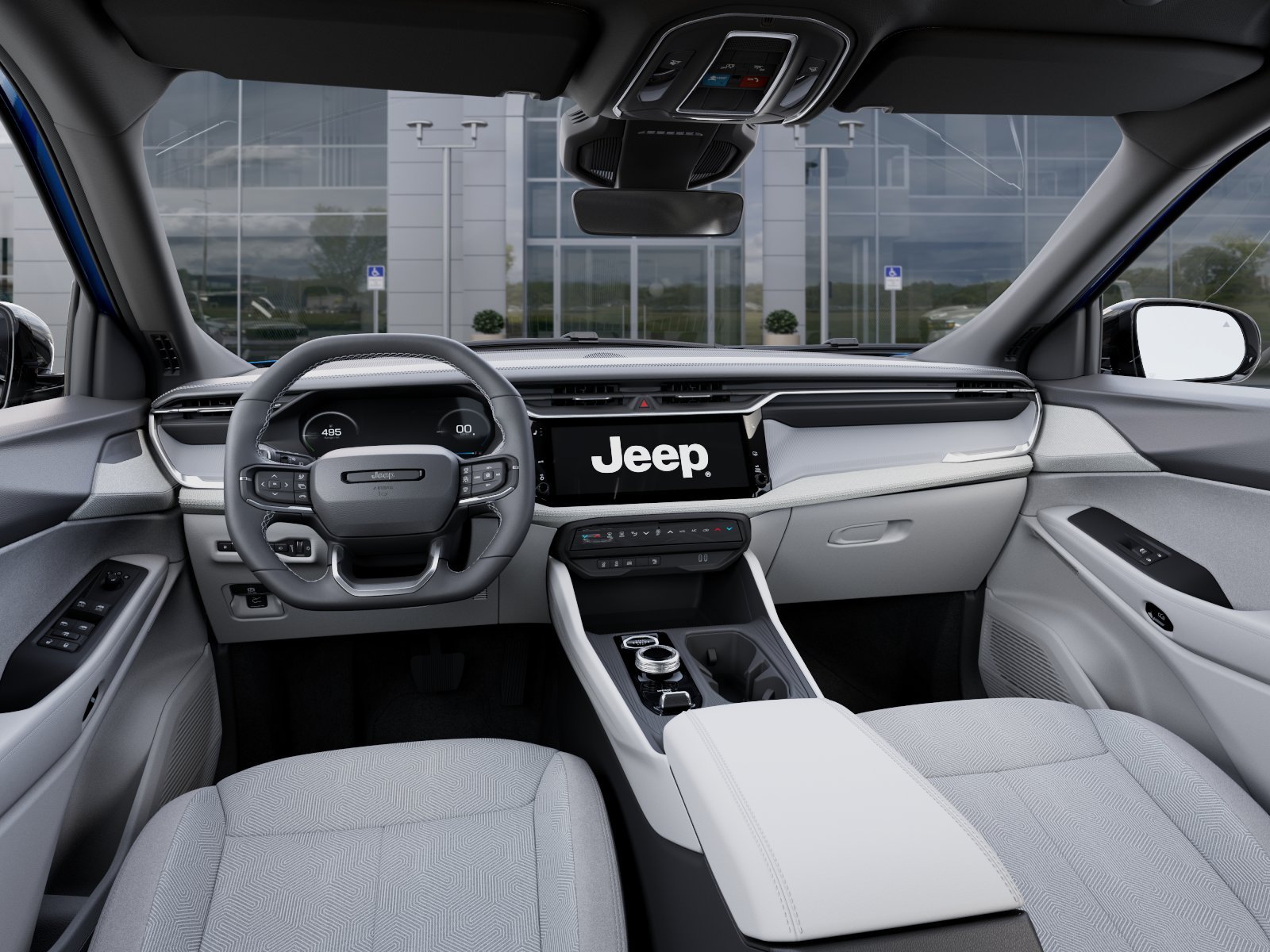 New 2026 Hydro Blue Pearl-Coat Exterior Paint Jeep Laredo image 34