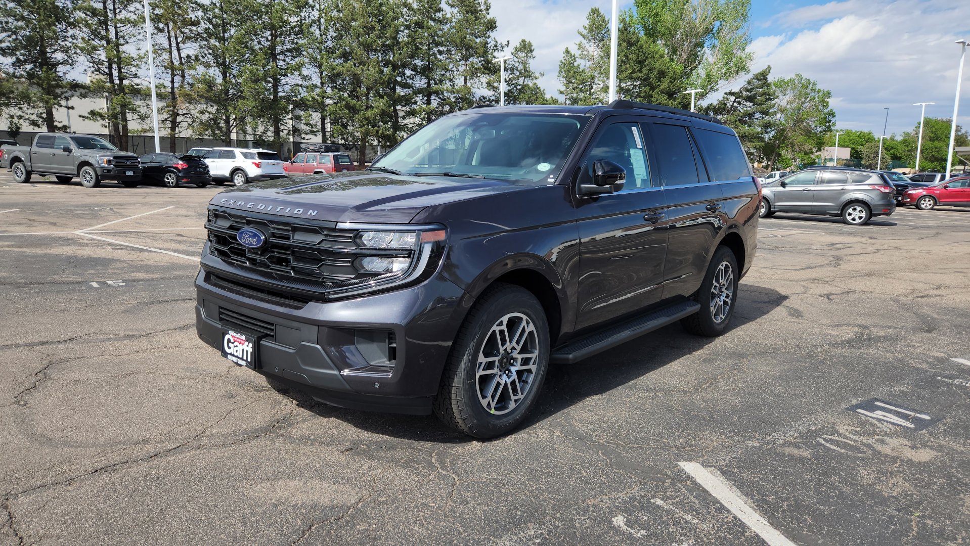 New 2026 Dark Matter Gray Metallic Ford Active image 2
