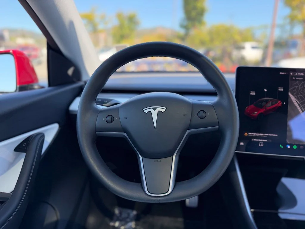 Used 2020 Red Tesla Performance image 26