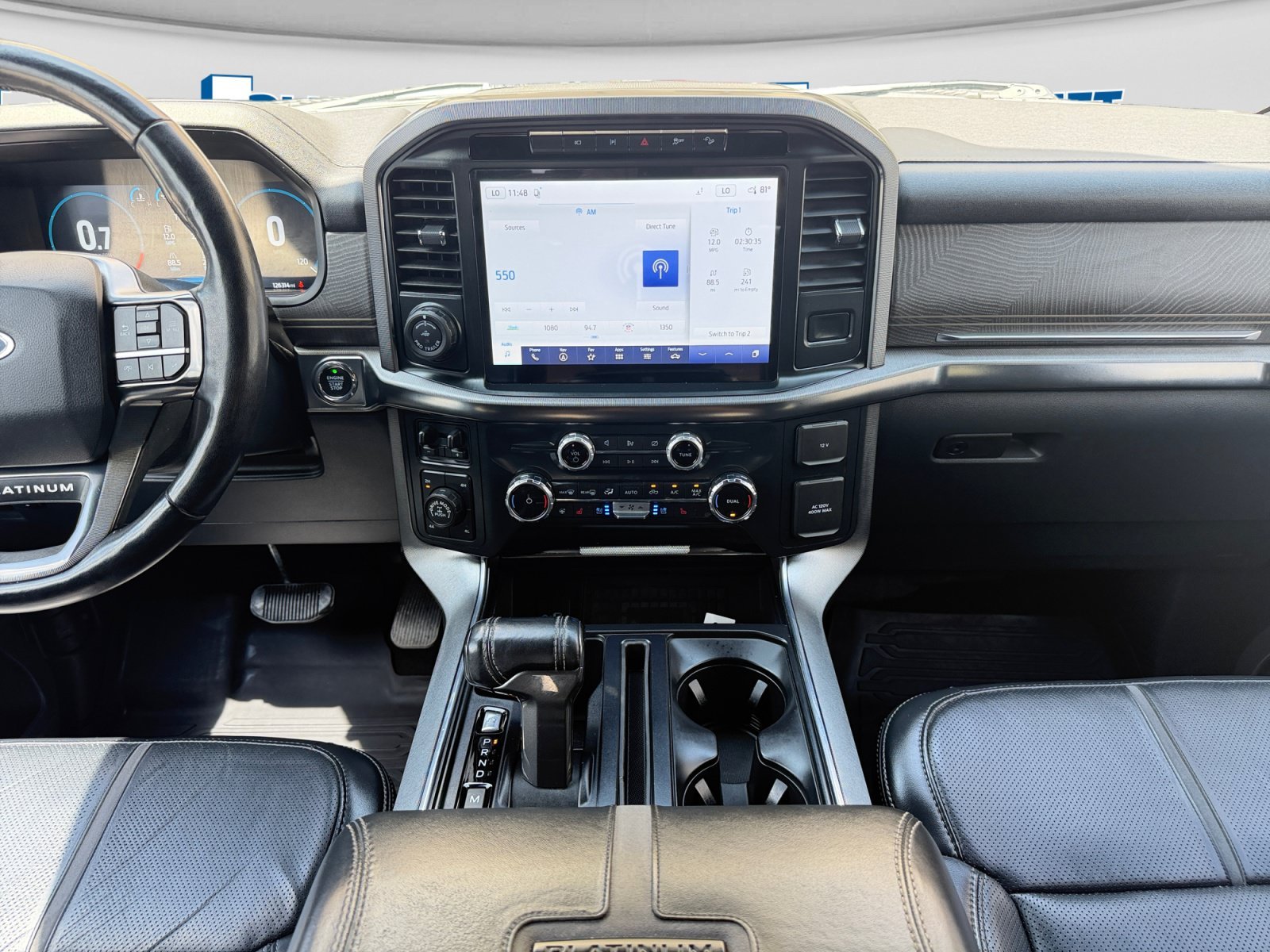 Used 2022 White Metallic Ford Platinum image 18