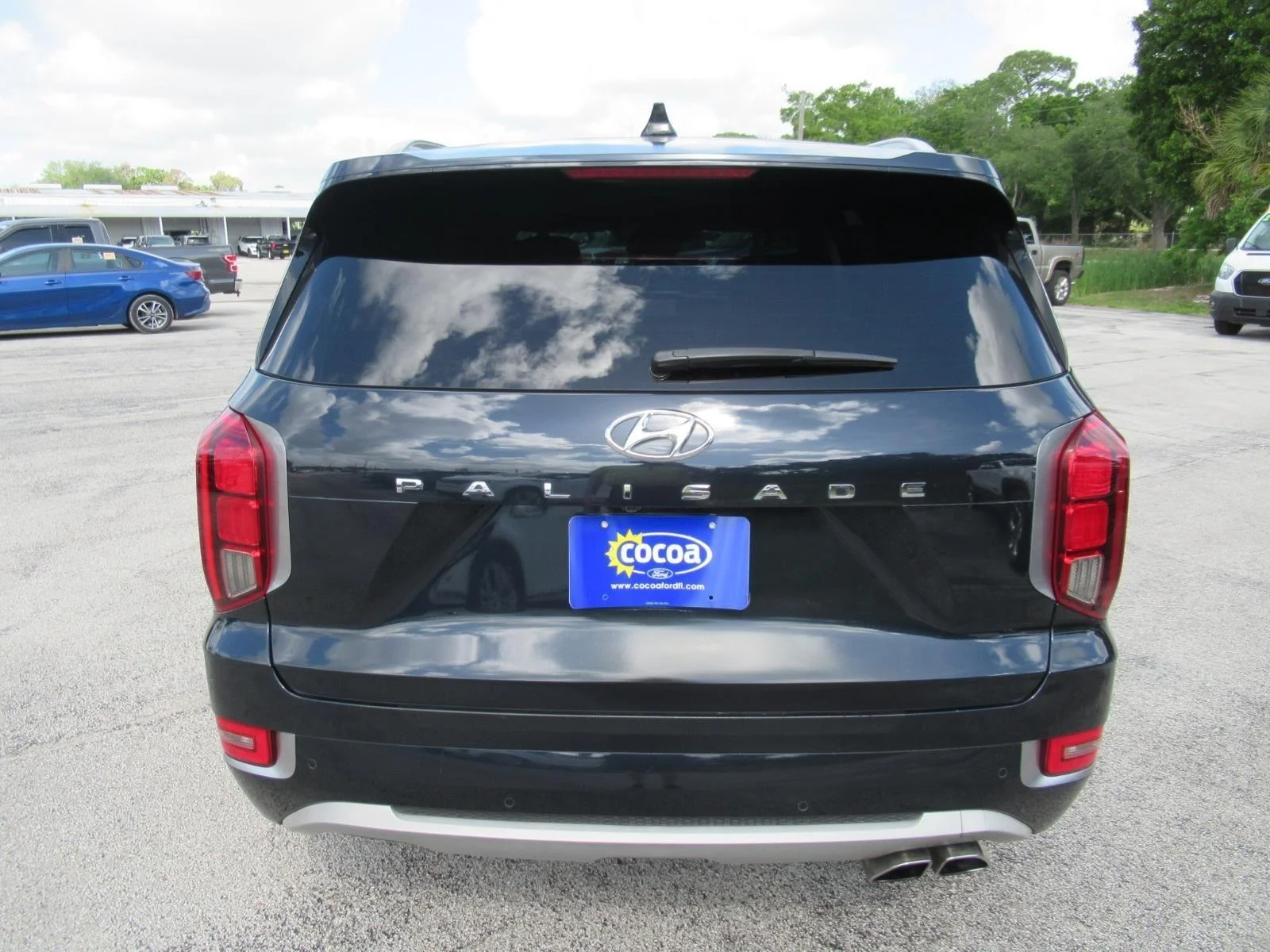 Used 2021 Blue Hyundai Limited image 6