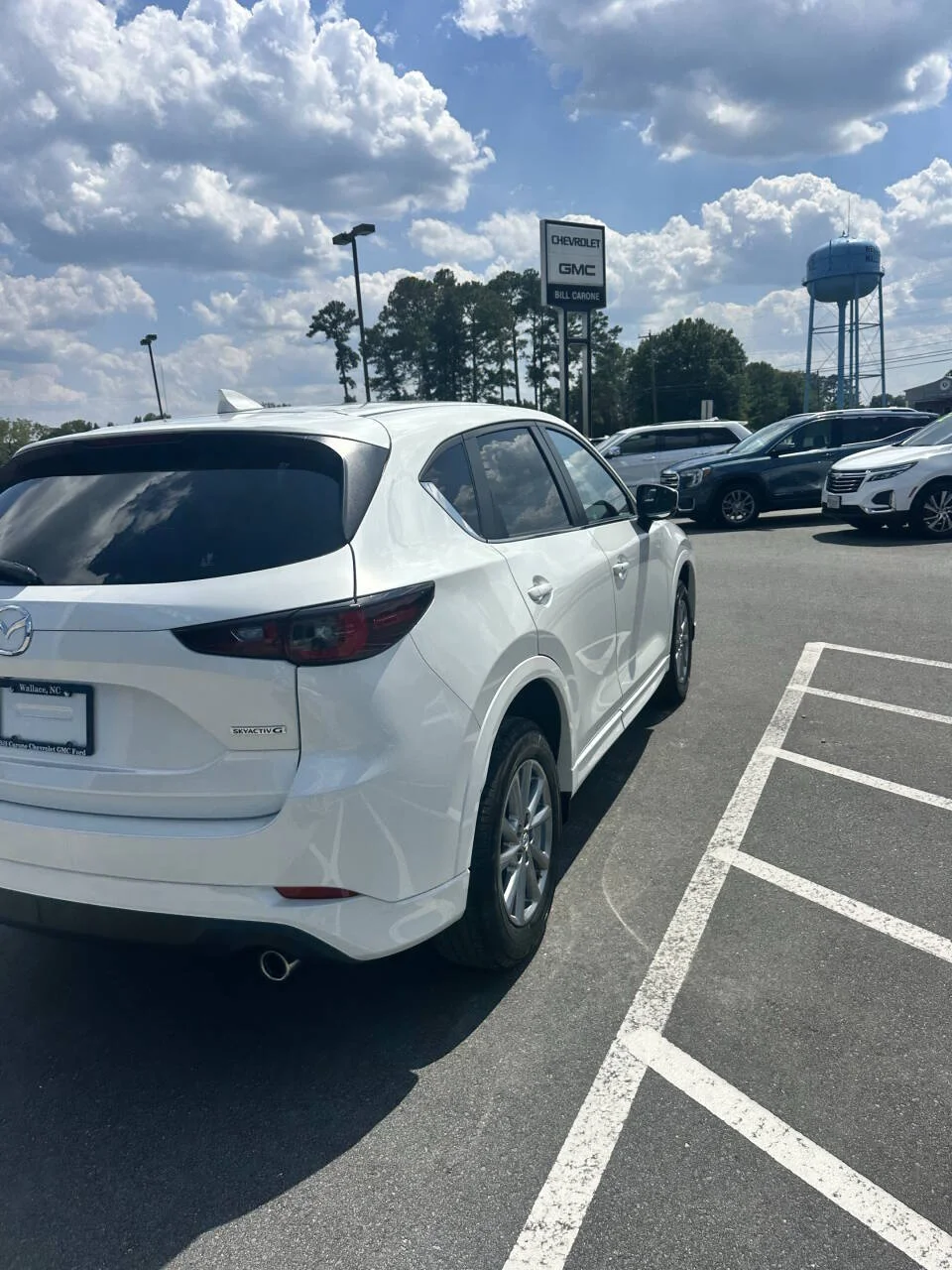 Used 2024 Rhodium White Metallic Mazda 2.5 S Select AWD 4dr SUV image 3