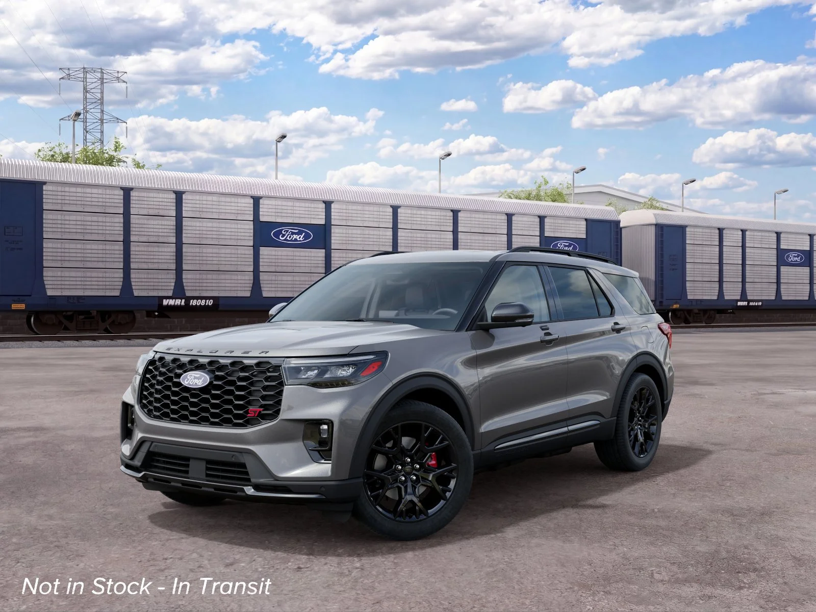 New 2027 Carbonized Gray Metallic Ford ST image 2