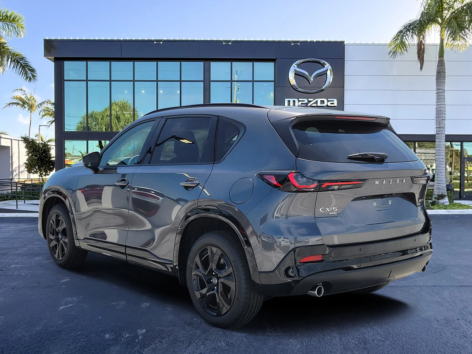 New 2026 Machine Gray Metallic Mazda 2.5 S Premium AWD image 3