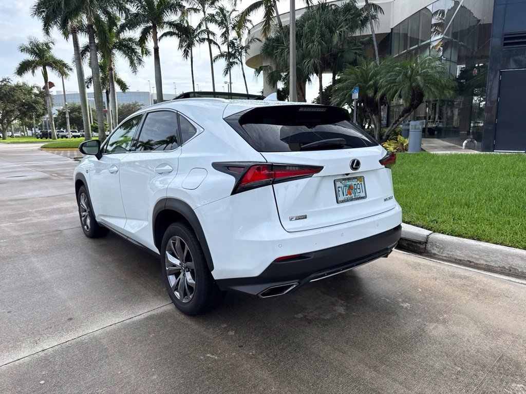 Used 2021 Ultra White Lexus NX 300 F SPORT image 8