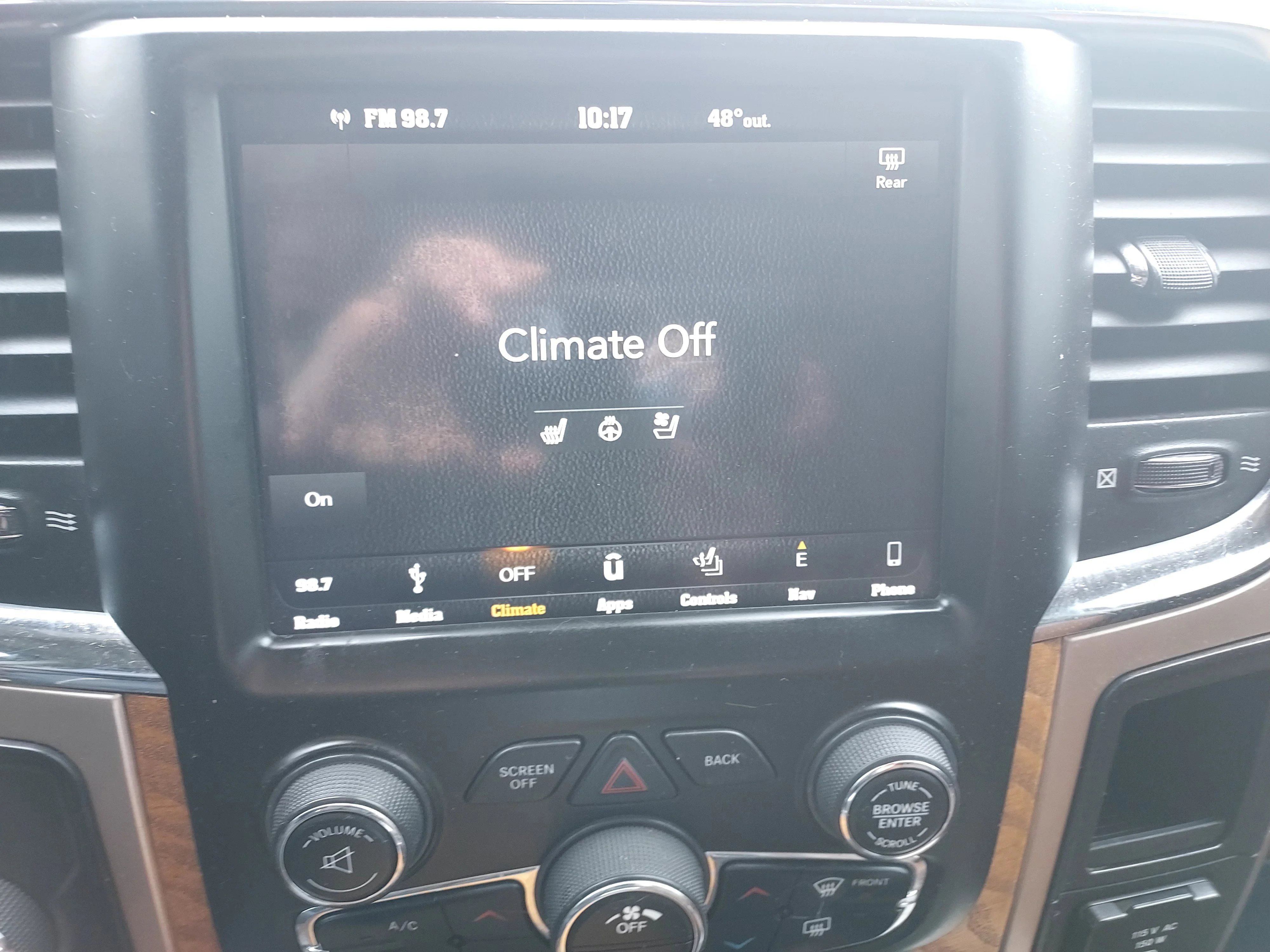 Used 2018 Pearl White Ram Longhorn image 29