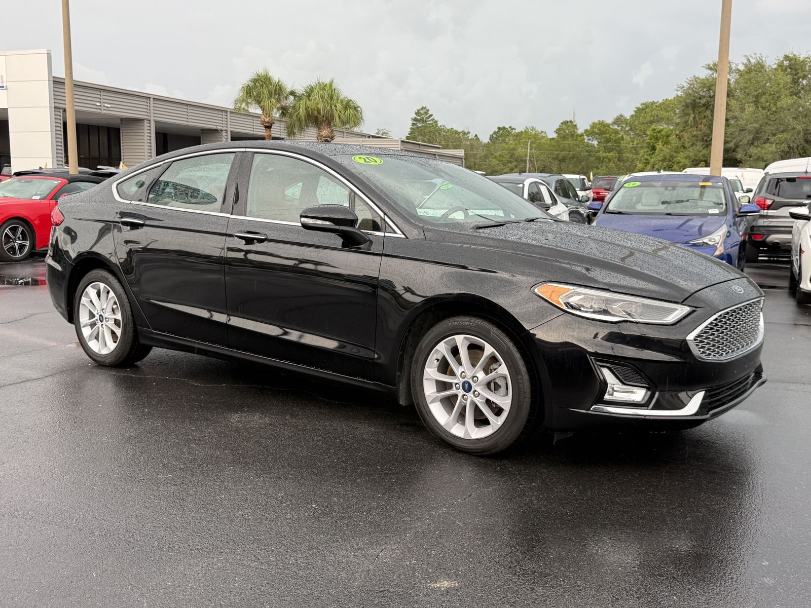 Used 2020 Ford Fusion Energi Titanium with VIN 3FA6P0SU8LR142564 for sale in Spring Hill, FL