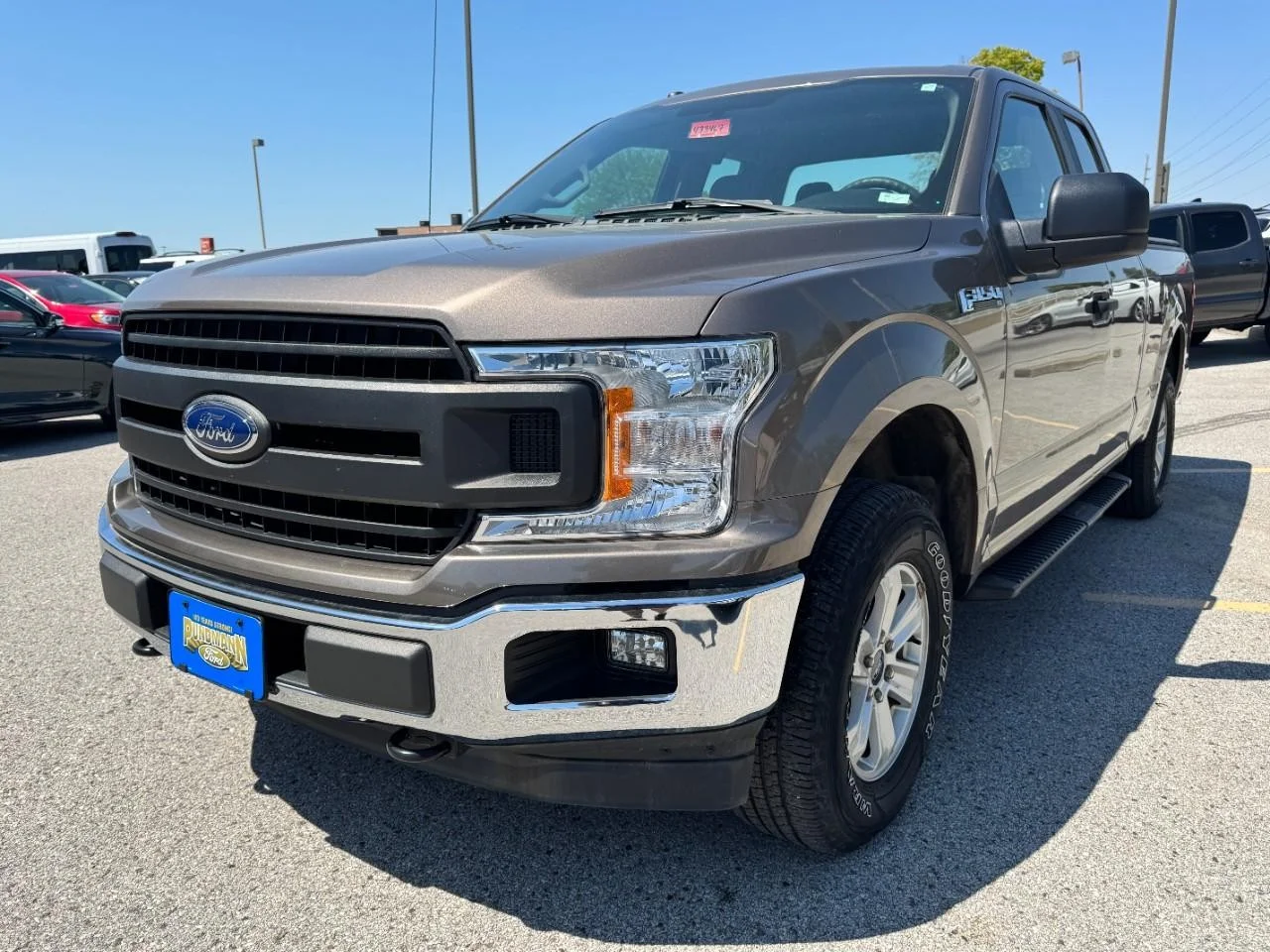 Used 2018 Stone Gray Ford 4WD SuperCab 6.5' Box image 8