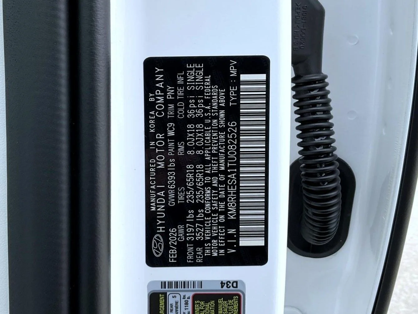 New 2026 White Hyundai SEL Premium image 28
