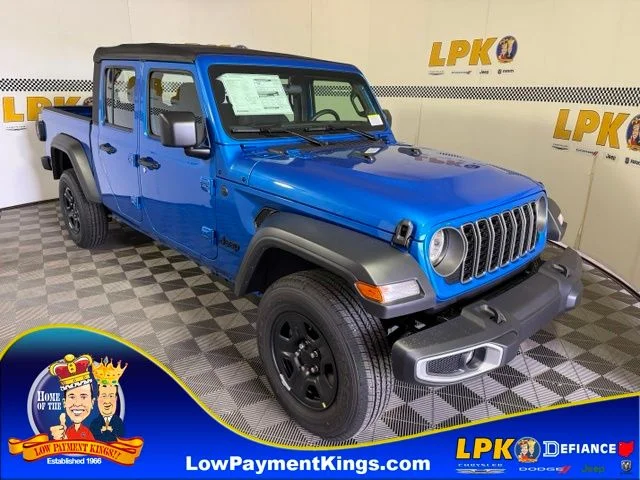 New 2026 Hydro Blue Pearl-Coat Exterior Paint Jeep Sport image 1