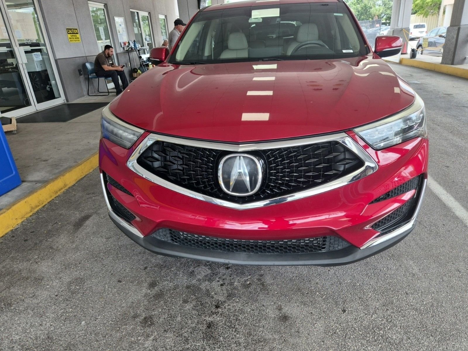 Used 2021 Performance Red Pearl Acura Technology Package image 4