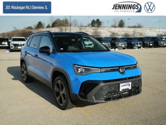 New 2026 Cornflower Blue W/Deep Black Roof Volkswagen 1.5T SE Black image 1