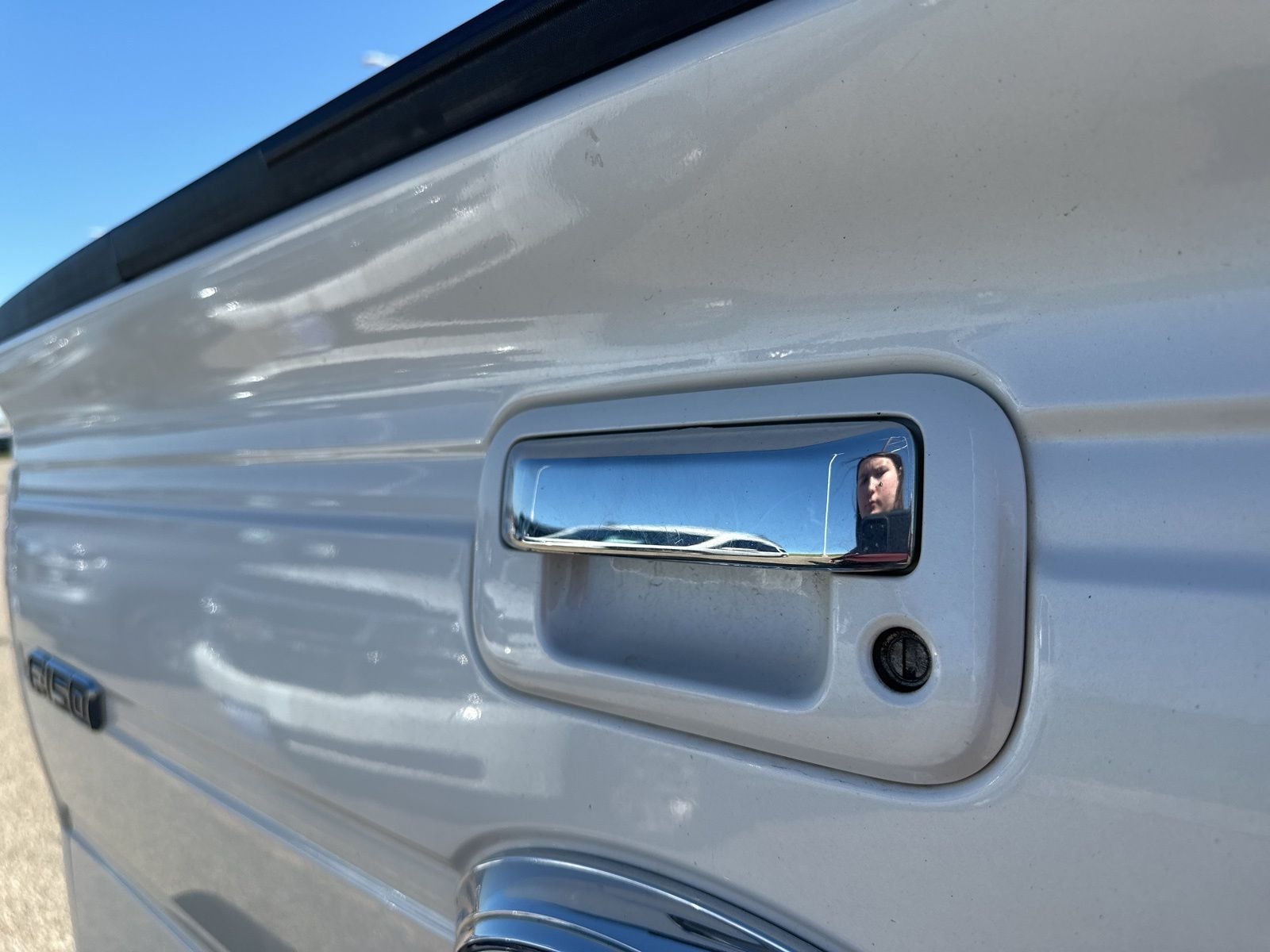 Used 2014 White Ford Lariat image 7