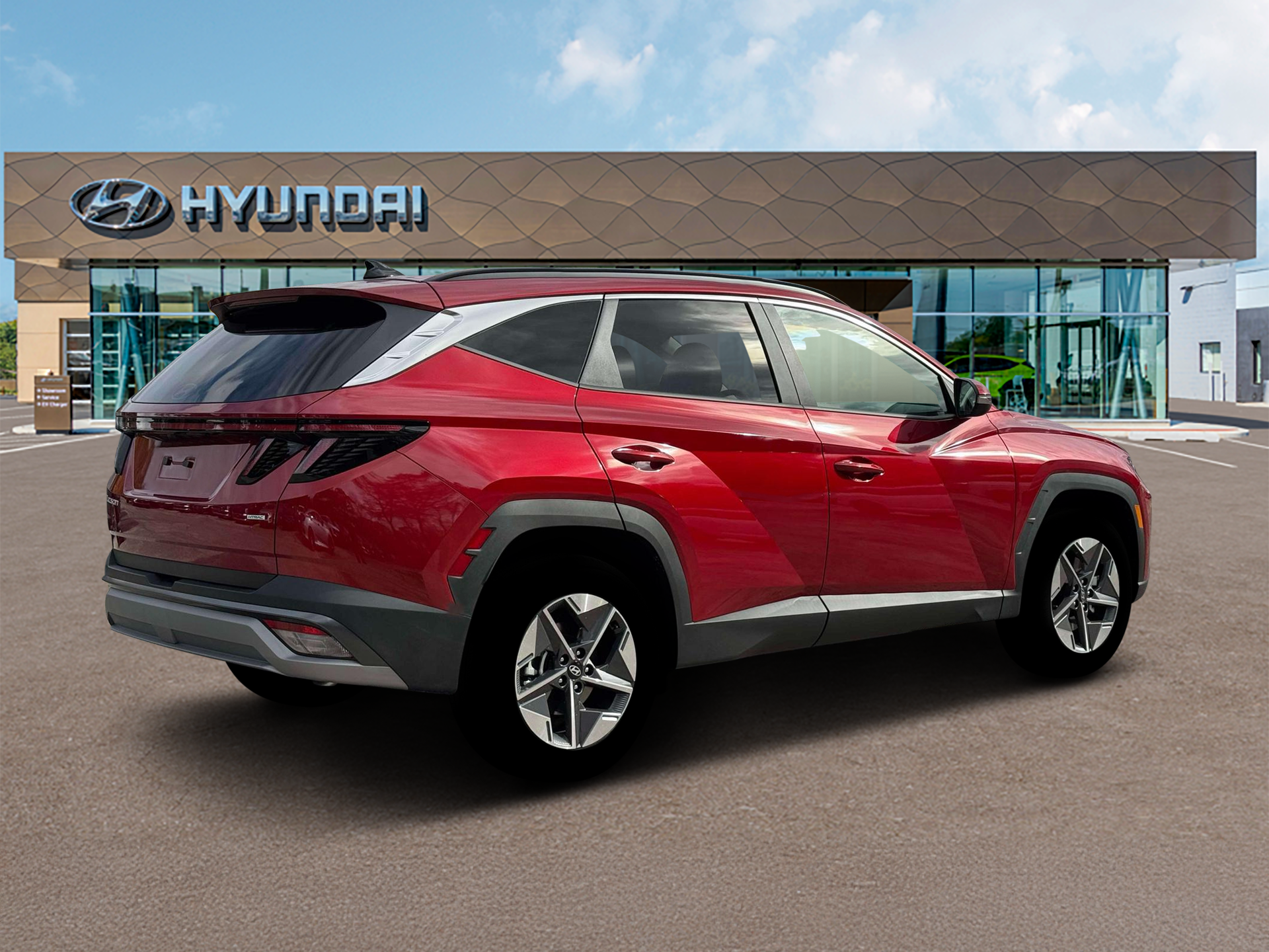 New 2026 Red Hyundai SEL Premium AWD image 8