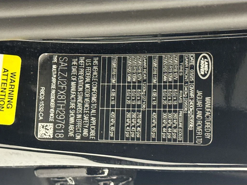 Certified Used 2026 Black Land Rover Core S image 33