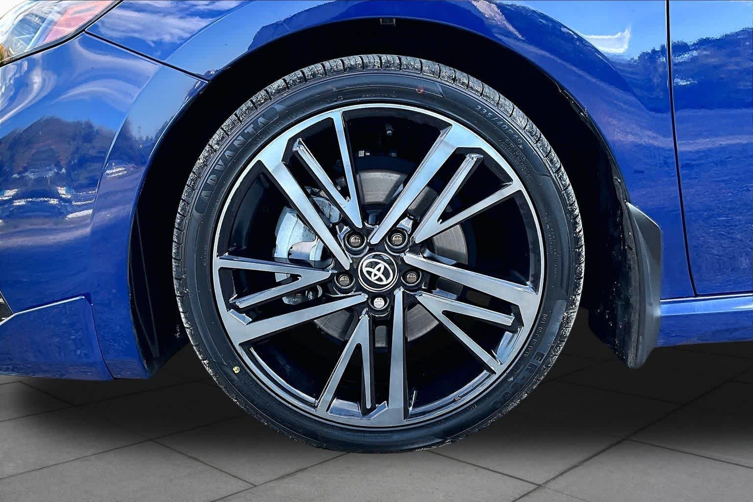 Used 2025 Reservoir Blue Toyota XSE image 11