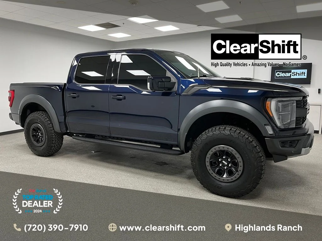 Used 2023 Blue Ford Raptor image 1